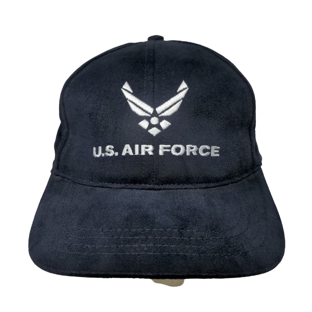U.S. Air Force Hat Blue Embroidered Logo Made in USA Military